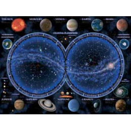 PUZZLE 1500 PZA ASTRONOMIA 80X60 CM