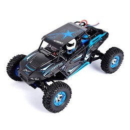 COCHE ELECTRICO rtr 1/12 CRAWLER AZUL 2.4 ghz WLTOYS 12427-B