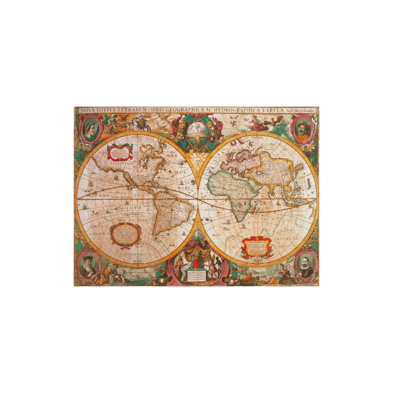 PUZZLE 1000 PZAS  MAPA ANTIGUO 67,7X47,7CM