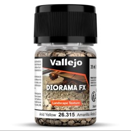 Diorama FX: GRAVA AMARILLO ARIDO 2 / 5 mm (35 ml) - Acrylicos Vallejo 26315