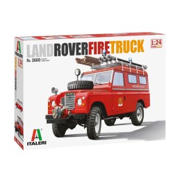 LAND ROVER 109 BOMBEROS (Barcelona) -Escala 1/24- ITALERI 3660