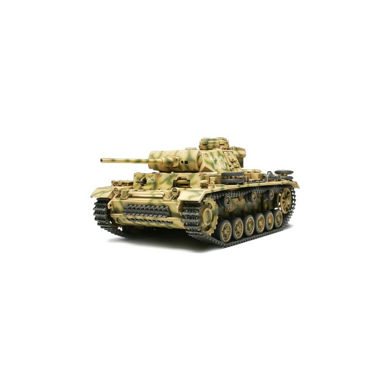 CARRO DE COMBATE Sd. Kfz. 141/1 Ausf. L Panzer III -Escala 1/48- Tamiya 32524