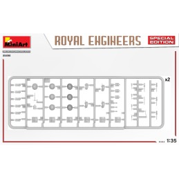 ZAPADORES BRITANICOS -Escala 1/35- MiniArt Model 35292