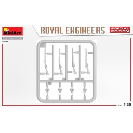 ZAPADORES BRITANICOS -Escala 1/35- MiniArt Model 35292