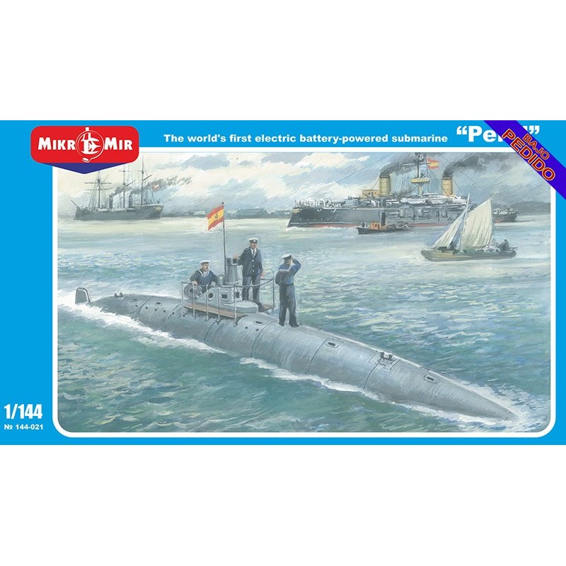 SUBMARINO PERAL (España) -Escala 1/144- Mikro Mir 144-021