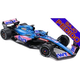 Alpine A522 "Monaco GP 2022 F.Alonso" -Escala 1/18- SOLIDO 1808803