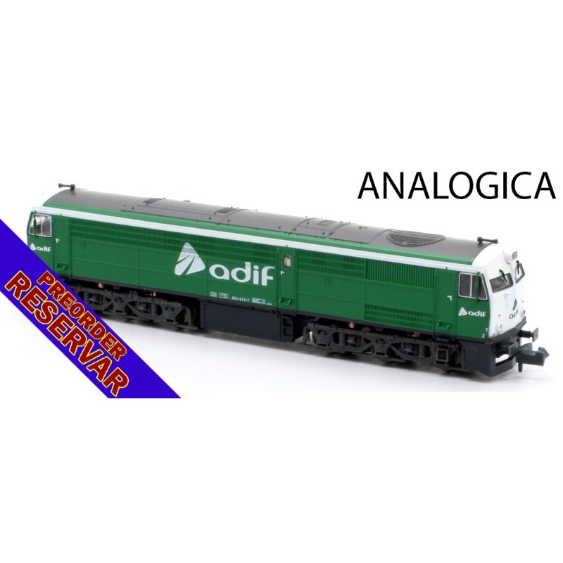 LOCOMOTORA DIESEL 331-012-7 "ADIF" RENFE -Escala N - 1/160- MF Train N13234