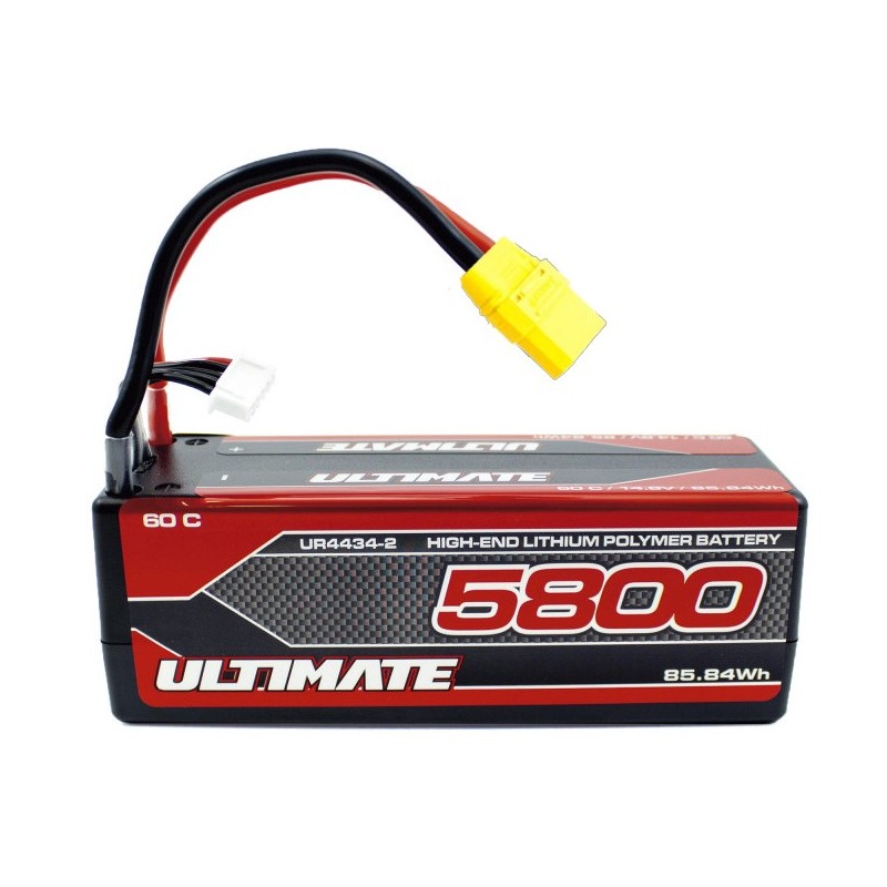 BATERIA LIPO HARD CASE 14.8v 5800mah 60C EC5 UR4434-2