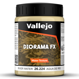 WATER EFFECTS: AGUA DE RIO 200 ml - Acrylicos Vallejo 26224