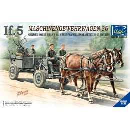 CARROMATO If.5 Maschinengewehrwagen 36 -Escala 1/35- Riich Models RV35012