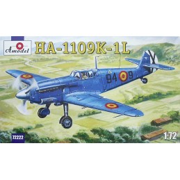 HISPANO AVIACION HA-1109K-1L (España) -Escala 1/72- Amodel 72222