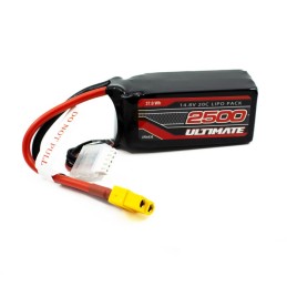 BATERÍA ULTIMATE LiPo SOFT CASE 14,8v. 2500mAh 20C XT60 CAJA ARRANCADORA