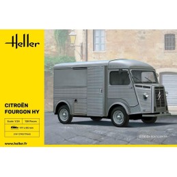 FURGONETA CITROEN TIPO H -Escala 1/24- Heller 80768