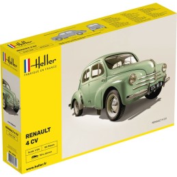 RENAULT 4CV -Escala 1/24- Heller 80762