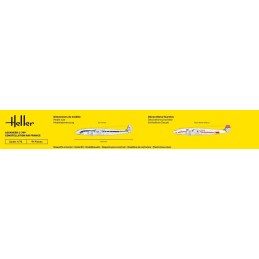 LOCKHEED L-749 CONSTLLATION "AIR FRANCE" -Escala 1/72- Heller 80310