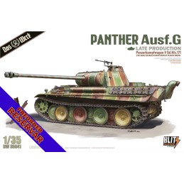 CARRO DE COMBATE Sd.Kfz. 171 Panther Ausf. G Late Prod. (Super Blitz) -Escala 1/35- Das Werk DW35041