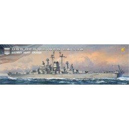 CRUCERO PESADO U.S.S. DES MOINES CA-134 -Escala 1/700- Very Fire Model VRF700907