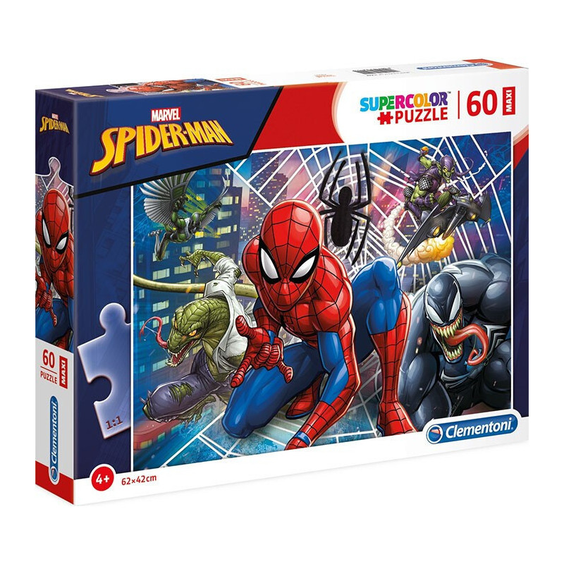 PUZZLE 60 PZS MAXI SPIDERMAN - CLEMENTONI 26444