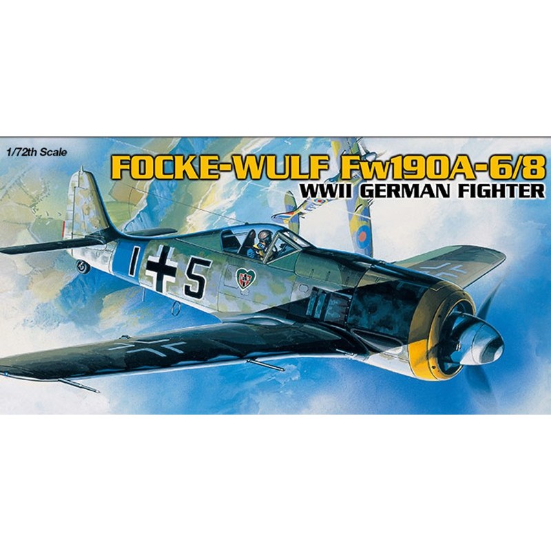 FOCKE-WULF FW-190A-6/8 - ESCALA 1/72 - ACADEMY 12480