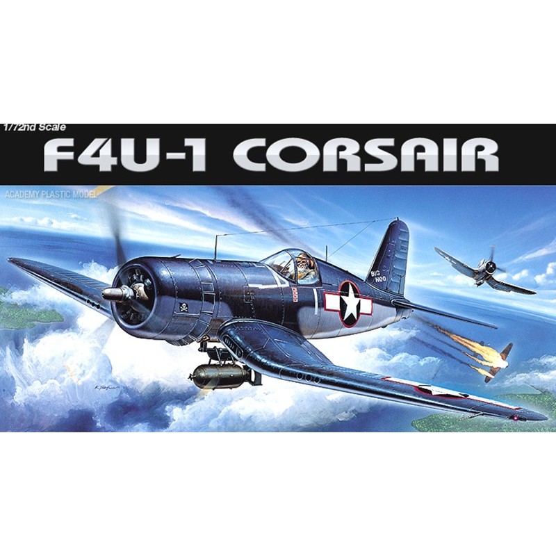 VOUGHT F4U-1 CORSAIR - ESCALA 1/72 - ACADEMY 12457