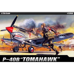 CURTISS P-40B WARHAWK - ESCALA 1/72 - ACADEMY 12456