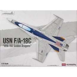 McDONNELL DOUGLAS F/A-18 C HORNET "VFA-192 Golden Dragons" -Escala 1/72- Academy 12564