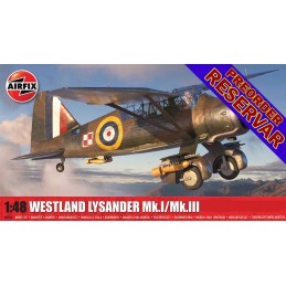 WESTLAND LYSANDER Mk-I / Mk-III -Escala 1/48- Airfix A07116