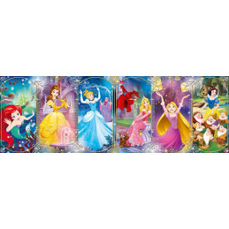 PUZZLE 1000 PZS PANORAMA DISNEY PRINCESS - CLEMENTONI 39444