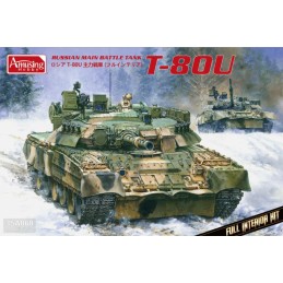 CARRO DE COMBATE T-80 U (Interiores) -Escala 1/35-  Amusing Hobby AH35A060