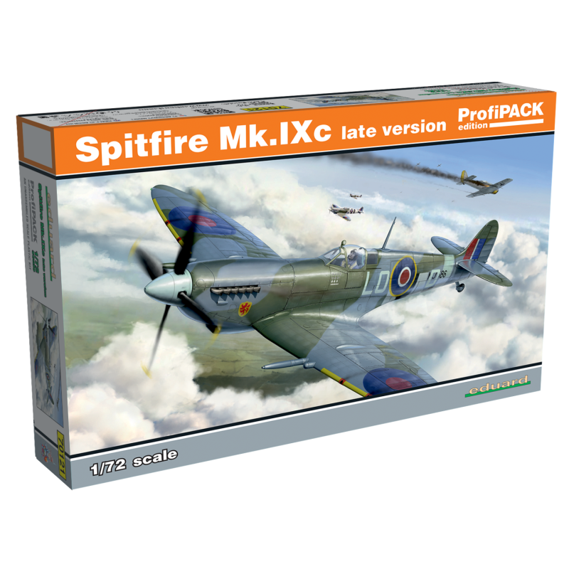 SUPERMARINE SPITFIRE MK-IXc (PROFIPACK) -Escala 1/72- Eduard 70121