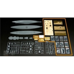 ACORAZADO ALEMAN Clase H HUTTEN (Deluxe Kit) -Escala 1/700- Veri Fire VRF700906DX