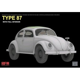 Volkswagen Type 87 (Interiores) -Escala 1/35- RyeField Model 5113