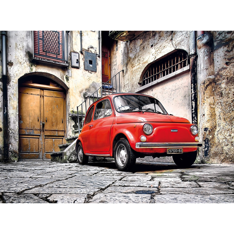 PUZZLE 500 pzs FIAT 500 (490 x 360 mm) - Clementoni 30575