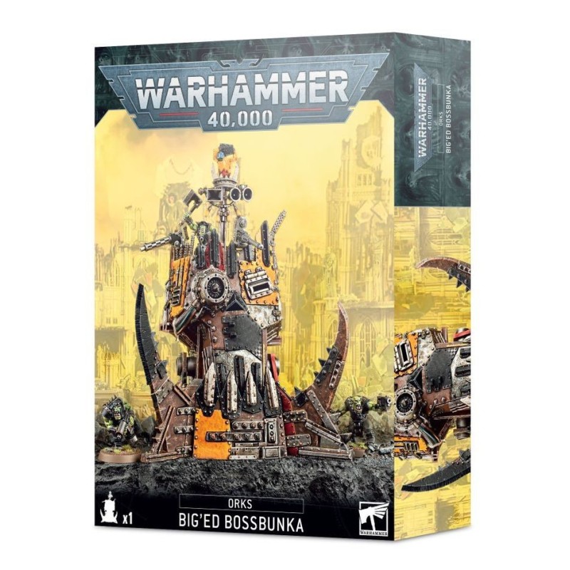 ORKS BIG''ED BOSSBUNKA - WARHAMMER 40000 - GAMES WORKSHOP 50-45