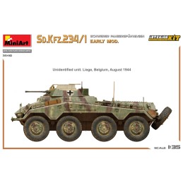 VEHICULO BLINDADO Sd.Kfz.234/1 Schwerer Panzerspahwagen (EARLY) INTERIOR KIT -Escala 1/35- MiniArt 35410