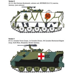 TRANSPORTE DE TROPAS M-113 A1 -Escala 1/35- Italeri 6753