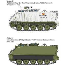 TRANSPORTE DE TROPAS M-113 A1 -Escala 1/35- Italeri 6753