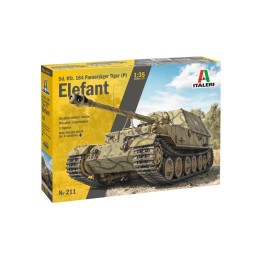 CAZACARROS Sd.Kfz. 184 ELEFANT -Escala 1/35- ITALERI 211