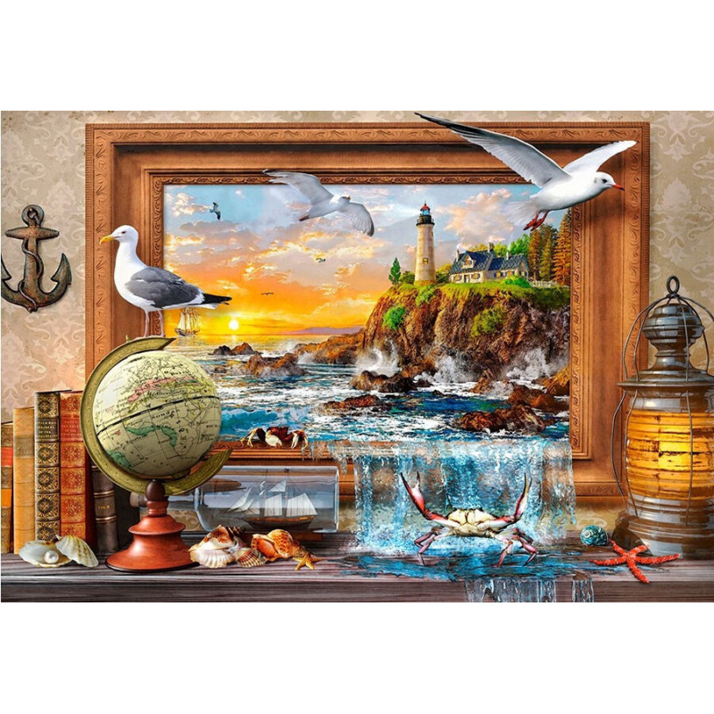 PUZZLE 1000 Pzs. MARINE TO LIFE - CASTORLAND 104581