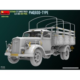 CAMION OPEL BLITZ 3,5t CARGA 3,6-36S Mid PmQ600 Type -Escala 1/35- MiniArt Models 35449