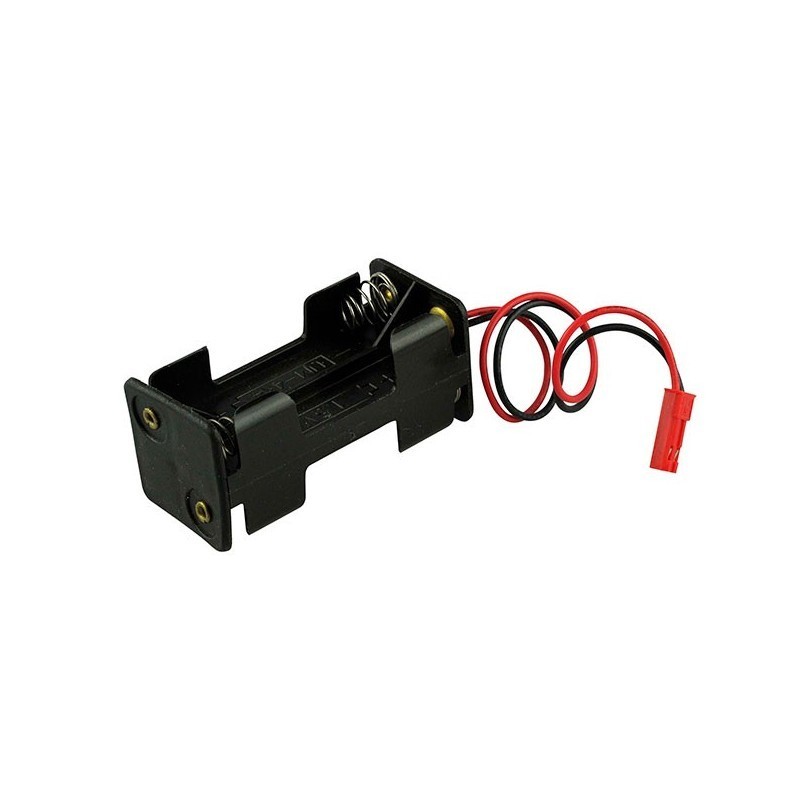 PORTAPILAS 4AA CONECTOR BEC - DISMOER 51225