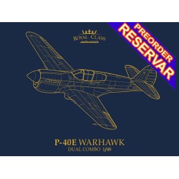 CURTISS P-40 E Warhawk "ROYAL CLASS" -Escala 1/48- Eduard R0023