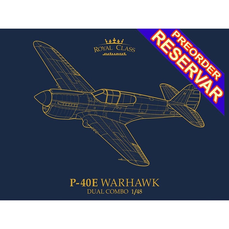 CURTISS P-40 E Warhawk "ROYAL CLASS" -Escala 1/48- Eduard R0023