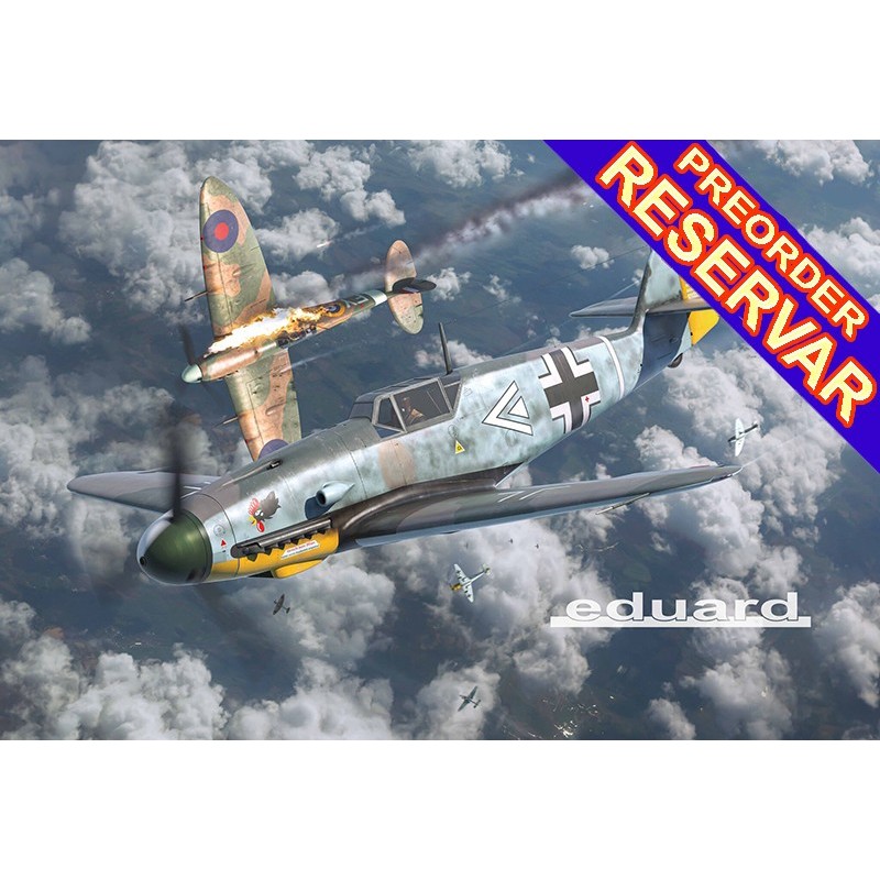 MESSERSCHMITT Bf 109 F-2 WEEKEND -Escala 1/72- Eduard 7474