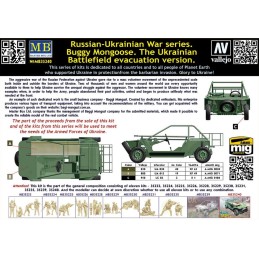 BUGGY MONGOOSE (UKRANIA) AMBULANCIA -Escala 1/35- Master Box  35240