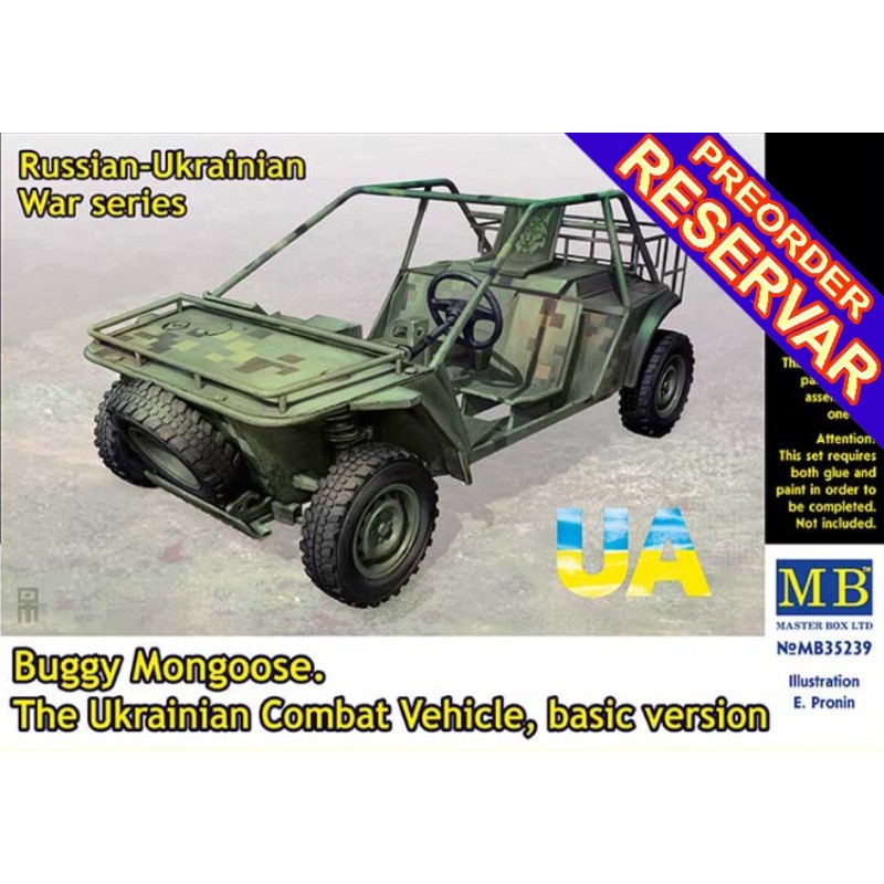 BUGGY MONGOOSE (UKRANIA) basic version -Escala 1/35- Master Box  35239