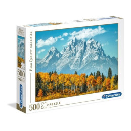 PUZZLE 500 pzas GRAND TETON IN FALL - Clementoni 35034