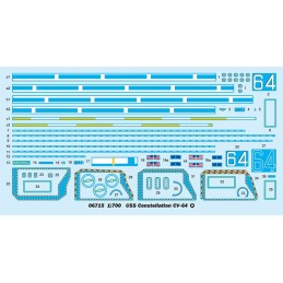 PORTAAVIONES U.S.S. CONSTELLATION CV-64 -Escala 1/700- Trumpeter 06715