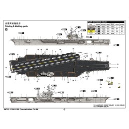 PORTAAVIONES U.S.S. CONSTELLATION CV-64 -Escala 1/700- Trumpeter 06715