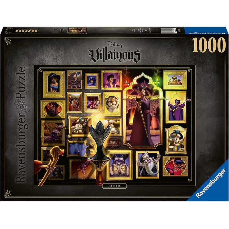 PUZZLE 1000 pzas VILLAINOUS JAFAR, DISNEY - Ravensburguer 15023